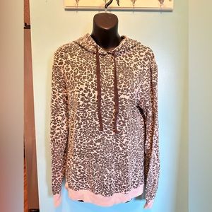 Grace & Lace leopard print hoodie